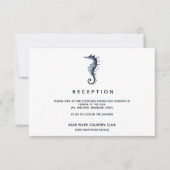 Het blauwe zeepaard | Bodemafdekking Kaart (Voorkant)