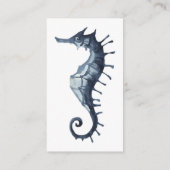 Het blauwe zeepaardje | Bruiloft hotelaccommodatie Informatiekaartje (Achterkant)