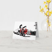 Het blazen door de Kaart van de Nota Peterbilt (Gele Bloem)