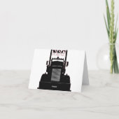 Het blazen door de Kaart van de Nota Peterbilt (Achterkant)