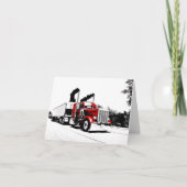 Het blazen door de Kaart van de Nota Peterbilt (Voorkant)