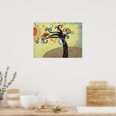 Het blazen in de Wind Poster (Keuken)