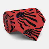 Het blazen in de wind- stropdas (Opgerold)