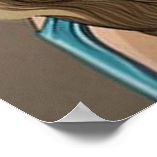 Het blazen in het Poster van de Wind (Hoek)