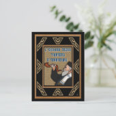 Het blazen van de Shofar (Hoge Feestdagen Briefkaa (Staand voorkant)