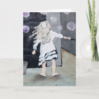 Het Blazen van het meisje van Bellen het