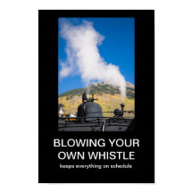 Het blazen van je eigen klokkenluideremotief Poste