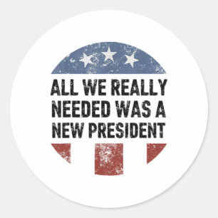 Het Bleek Dat Alles Wat We Echt Nodig Hadden Een N Ronde Sticker
