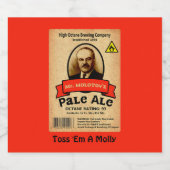 Het Bleke etiket van de heer Molotov (Enkel label)