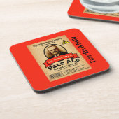 Het Bleke etiket van de heer Molotov Bier Onderzetter (Linkerzijde)