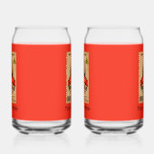 Het Bleke etiket van de heer Molotov Blikvorm Glas (Links)