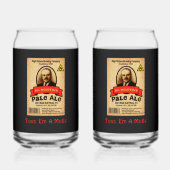 Het Bleke etiket van de heer Molotov Blikvorm Glas (Achterkant)