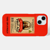 Het Bleke etiket van de heer Molotov Case-Mate iPhone Case (Achterkant (horizontaal))