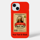 Het Bleke etiket van de heer Molotov Case-Mate iPhone Case (Achterkant)