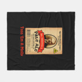 Het Bleke etiket van de heer Molotov Fleece Deken (Voorkant (Horizontaal))
