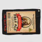 Het Bleke etiket van de heer Molotov Golfhanddoek (Horizontaal)