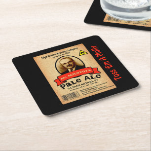 Het Bleke etiket van de heer Molotov Kartonnen Onderzetters