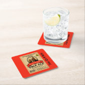 Het Bleke etiket van de heer Molotov Kartonnen Onderzetters (Insitu)