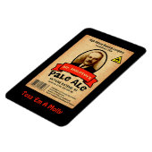 Het Bleke etiket van de heer Molotov Magneet (Linkerzijde)