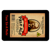 Het Bleke etiket van de heer Molotov Magneet (Horizontaal)