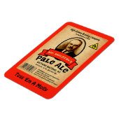 Het Bleke etiket van de heer Molotov Magneet (Linkerzijde)