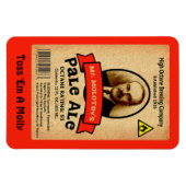 Het Bleke etiket van de heer Molotov Magneet (Horizontaal)