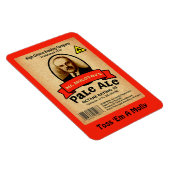 Het Bleke etiket van de heer Molotov Magneet (Rechterzijde)