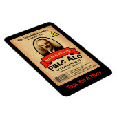 Het Bleke etiket van de heer Molotov Magneet (Rechterzijde)