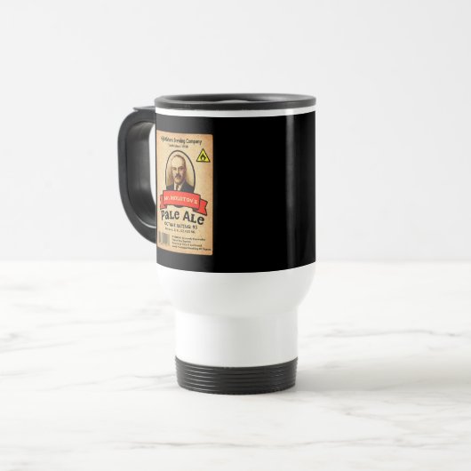 Het Bleke etiket van de heer Molotov Reisbeker (Voorkant links)