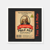 Het Bleke etiket van de heer Molotov Servet (Voorkant)