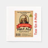 Het Bleke etiket van de heer Molotov Servet (Voorkant)