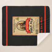 Het Bleke etiket van de heer Molotov Sherpa Deken (Voorkant (horizontaal))