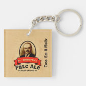 Het Bleke etiket van de heer Molotov Sleutelhanger (Achterkant)