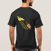 Het Bleke etiket van de heer Molotov T-shirt (Achterkant)