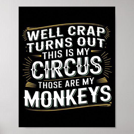 Het blijkt dat dit mijn circus is en dat zijn mijn poster (Voorkant)