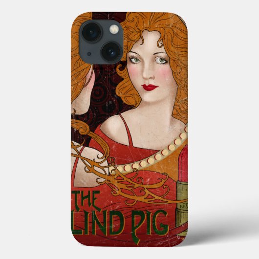 HET BLIND PIG™  Kunstwerk Case-Mate iPhone Case (Achterkant)