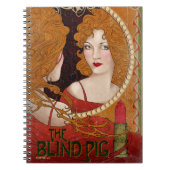 HET BLIND PIG™ Kunstwerk Notitieboek (Voorkant)