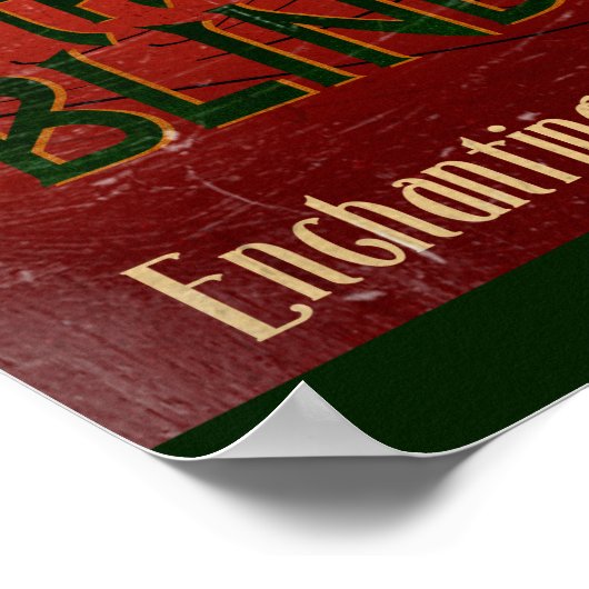 HET BLIND PIG™  Kunstwerk Poster (Hoek)