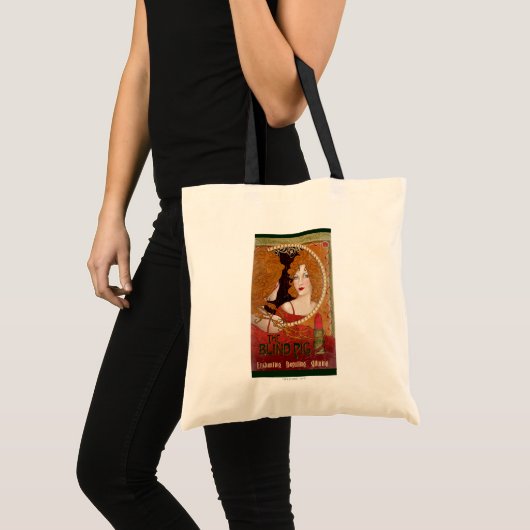 HET BLIND PIG™ Kunstwerk Tote Bag (Voorkant (product))