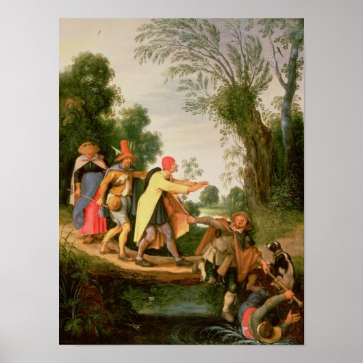 Het blinde leiden het Blinden Poster (Voorkant)