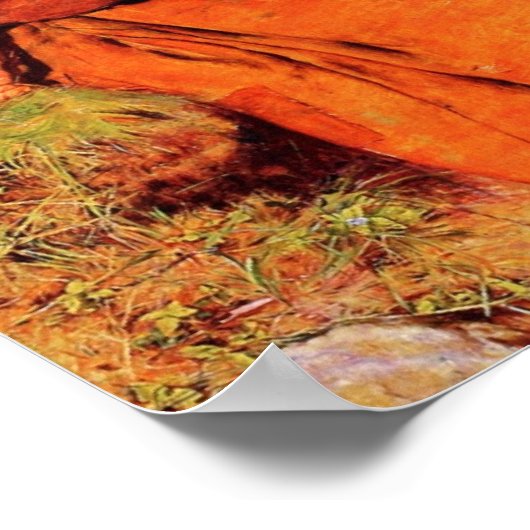 Het blinde meisje - Poster (Hoek)