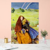 Het Blinde Meisje van John Everett Millais Acryl Bord (Huwelijk)