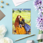Het Blinde Meisje van John Everett Millais Acryl Uitnodigingen (Insitu (Huwelijk))