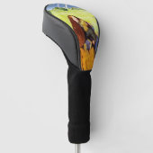 Het Blinde Meisje van John Everett Millais Golfheadcover (Schuin)