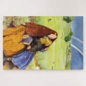 Het Blinde Meisje van John Everett Millais Legpuzzel (Horizontaal)