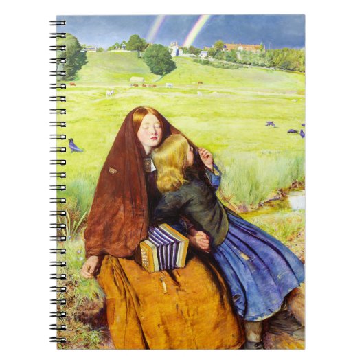 Het Blinde Meisje van John Everett Millais Notitieboek (Voorkant)