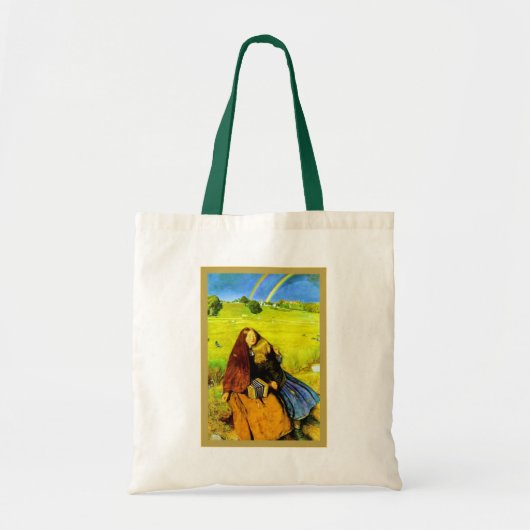 Het blindenmeisje ~ John Everett Millais Tote Bag (Voorkant)
