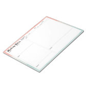 Het Blocnote van de vergadering (Schuin)