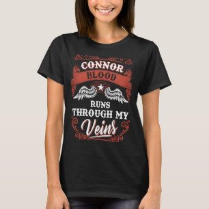 Het bloed van Connor loopt door mijn familie chris T-shirt