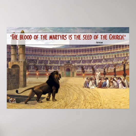 Het bloed van de martelaren... citaat (RED) Poster (Voorkant)